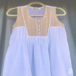 2/$20 🎈 White boho blouse by Solitaire